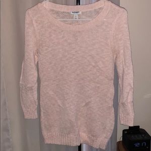 Pink sweater